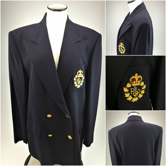 vintage ralph lauren blazer